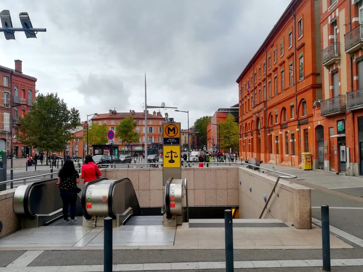 Toulouse La station de métro Palais de justice fermée durant un mois