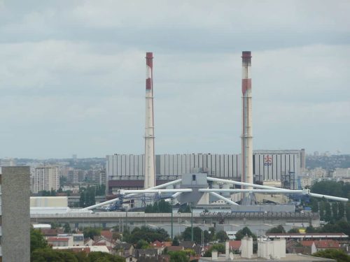 cheminées Vitry-sur-Seine centrale