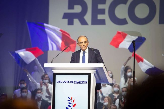 Éric Zemmour rassemblement