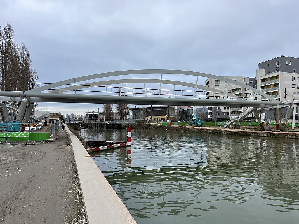 passerelles canal Saint-Denis