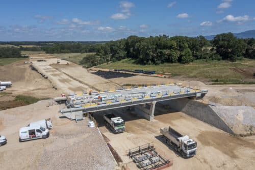 Les travaux de l'autoroute A69 son à plein régime.