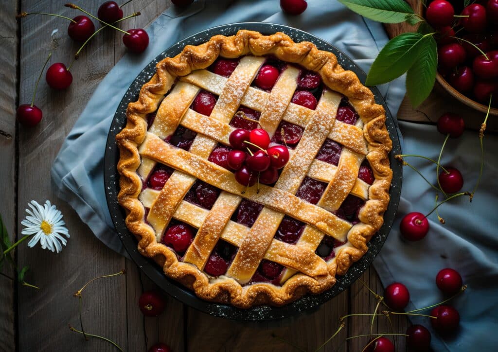 Gateau-aux-cerises