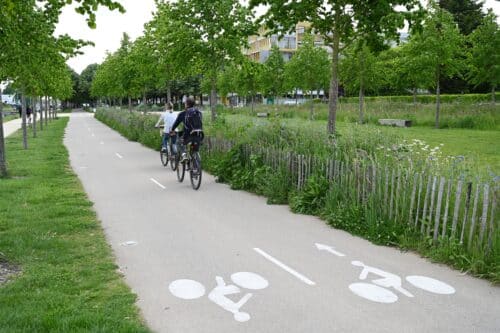 Piste-cyclable-cycliste