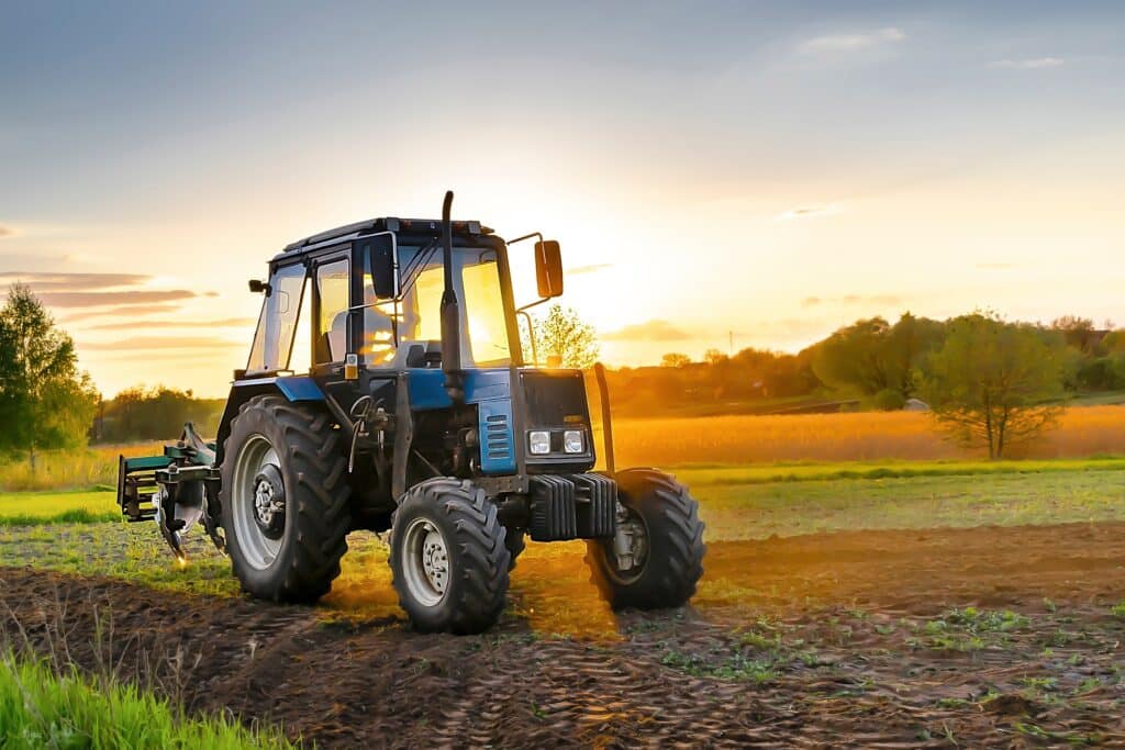 Tracteur-agriculteur