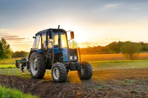 Tracteur-agriculteur