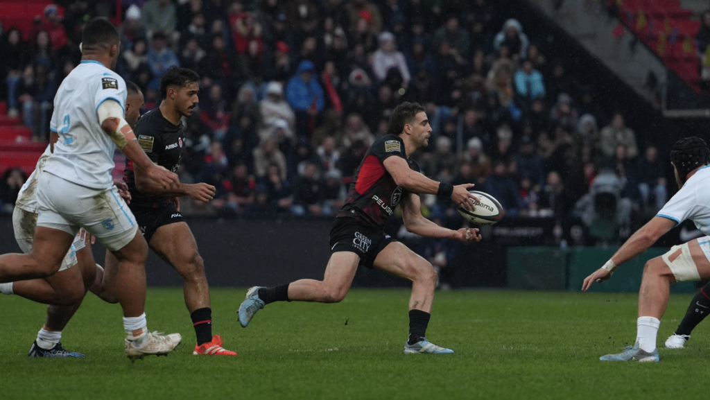 Juan Cruz Mallía et Dimitri Delibes ont mené Toulouse vers la victoire contre le MHR en Top 14.