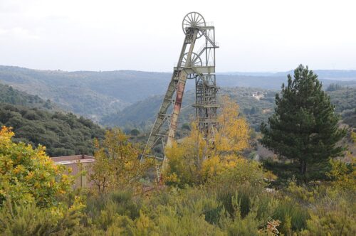 Puits Castan mine Salsigne