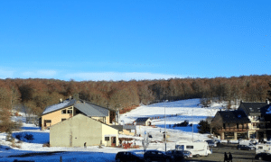 Brameloup, une station où il fait bon skier en Aveyron.