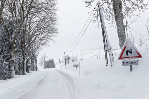 Ardèche neige