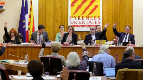 Le vote du budget du Département des Pyrénées-Orientales.