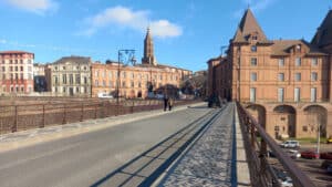 Le pont Vieux, à Montauban, après rénovation.