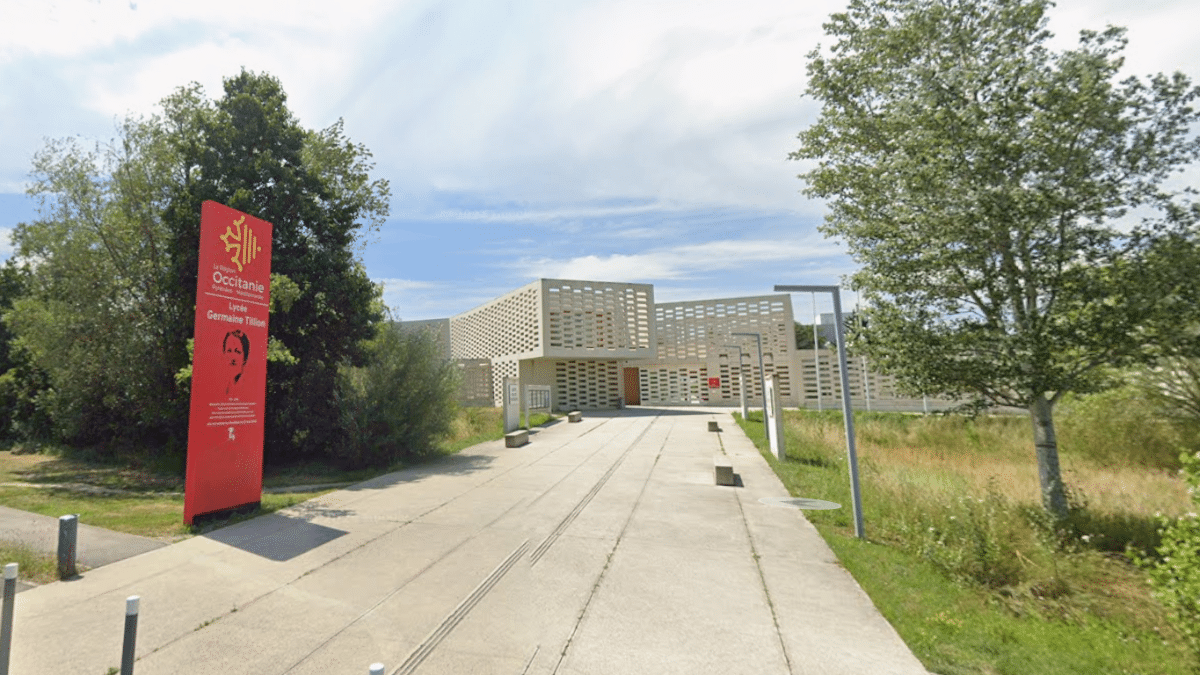 Le lycée Germaine-Tillion, à Castelnaudary, dans l'Aude.