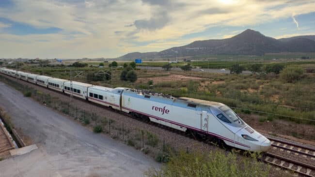 Un train AVE de la Renfe.